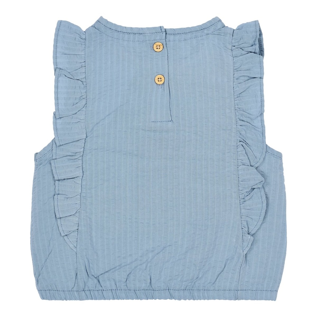 Little Dutch | T-shirt Girls Denim Blue