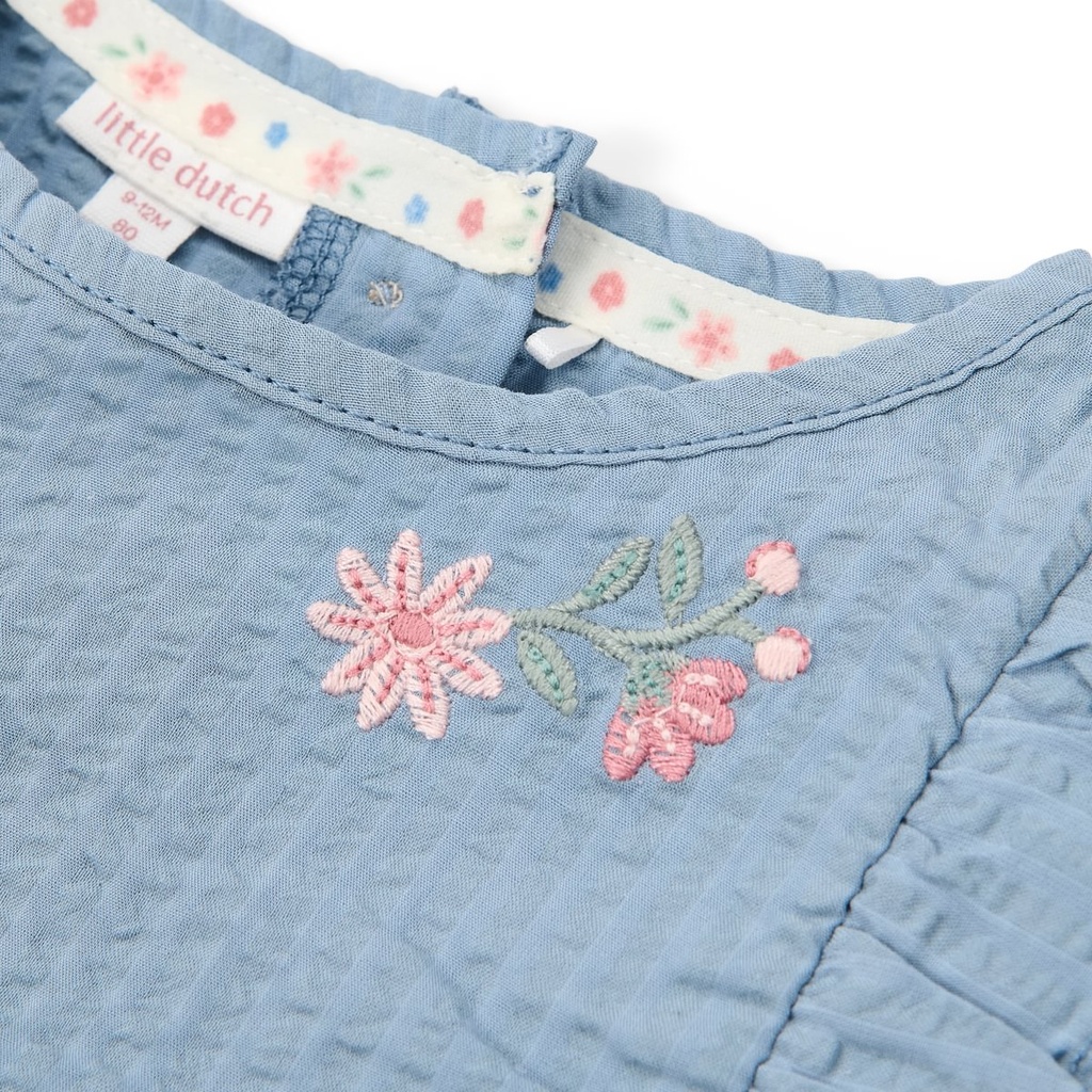 Little Dutch | T-shirt Girls Denim Blue