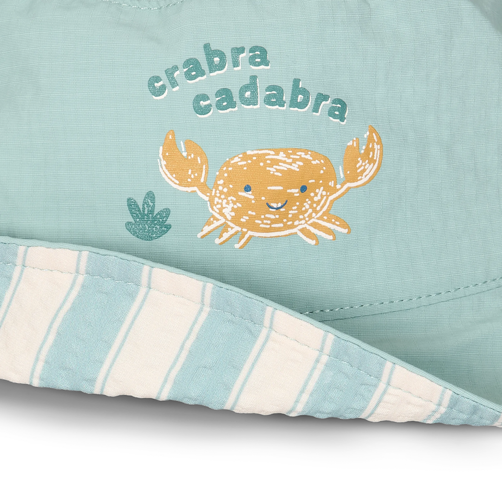 Little Dutch | Zonnehoed Boys Reversible Ocean Splash