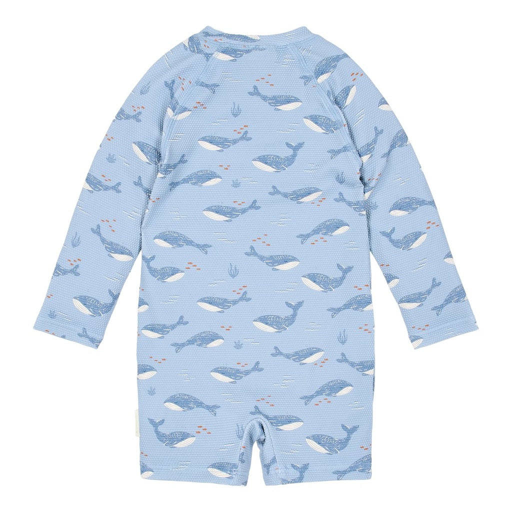 Little Dutch | Zwempak Boys Longsleeve Ocean Splash