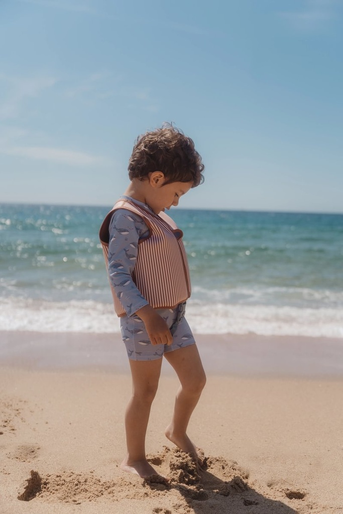 Little Dutch | Zwempak Boys Longsleeve Ocean Splash
