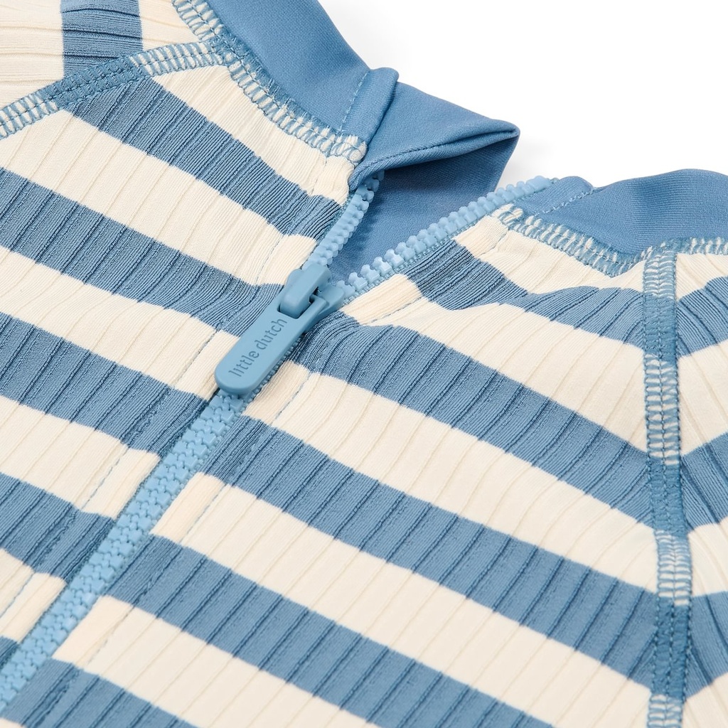 Little Dutch | Zwempak Boys Ocean Blue Stripes