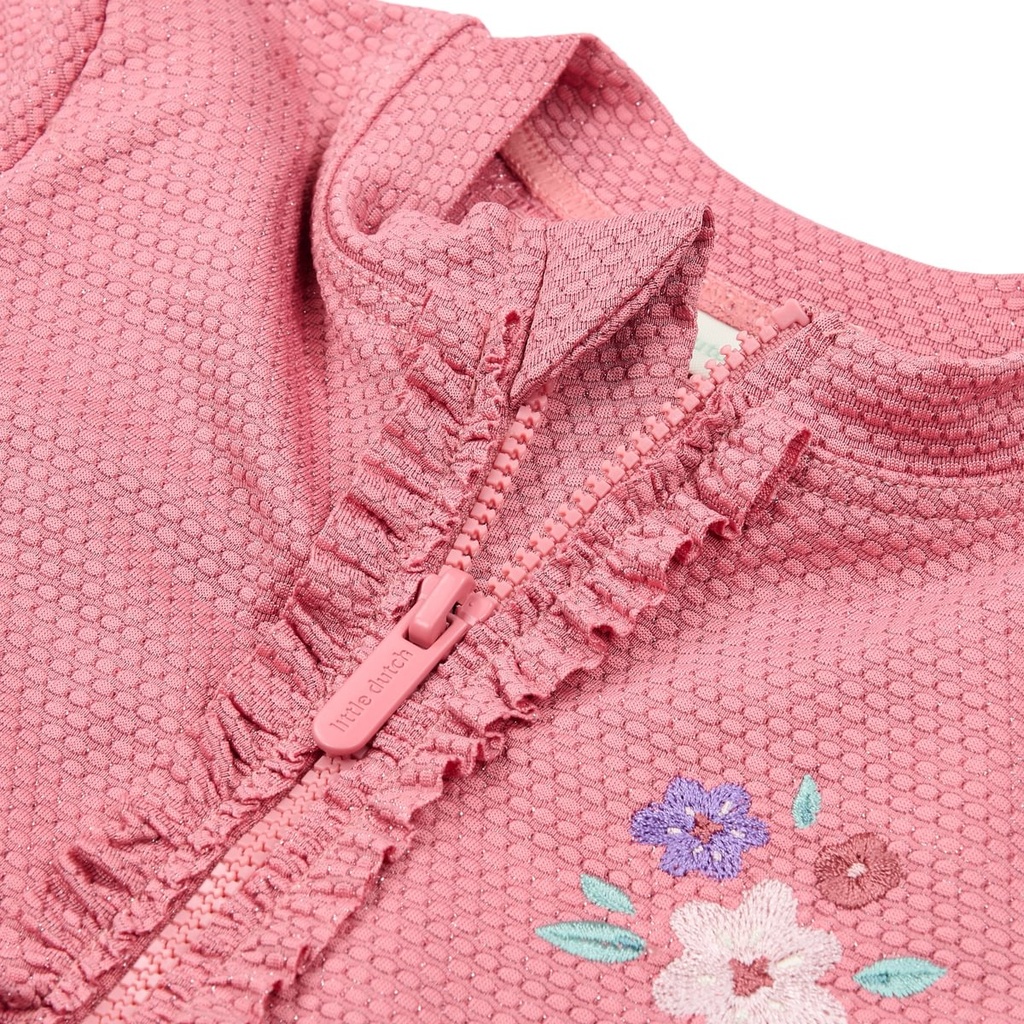 Little Dutch | Zwempak Girls Dreamy Pink Sparkle