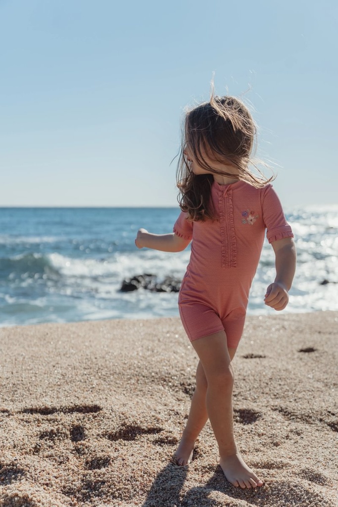 Little Dutch | Zwempak Girls Dreamy Pink Sparkle