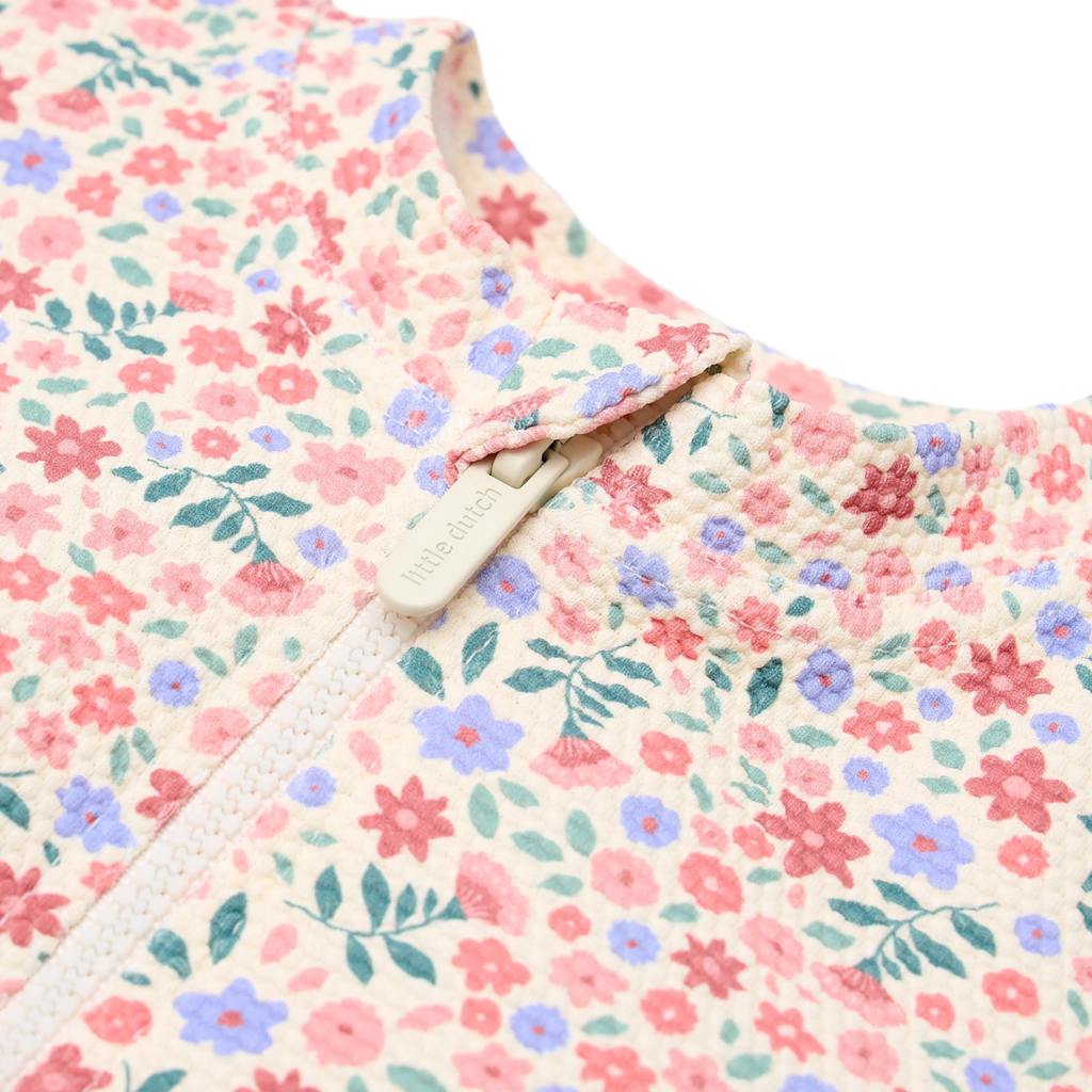 Little Dutch | Zwempak Girls Longsleeve Dreamy Flowerfield 