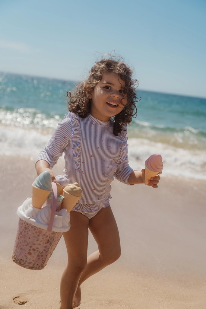 Little Dutch | Zwemshirt Girls Longsleeve Dreamy Stripes