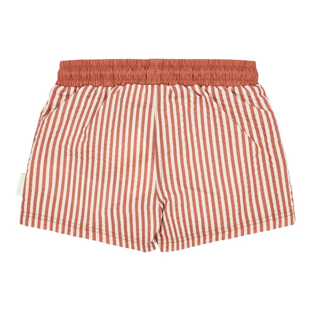 Little Dutch | Zwemshort Boys Ocean Brown Stripes