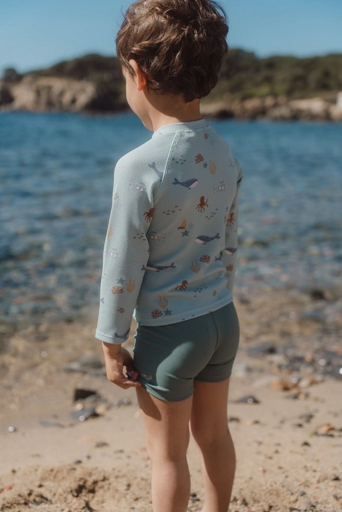 Little Dutch | Zwemshort Boys Ocean Green