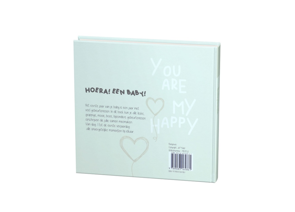 Jep Kids | Boek Babyboek Zachtgroen