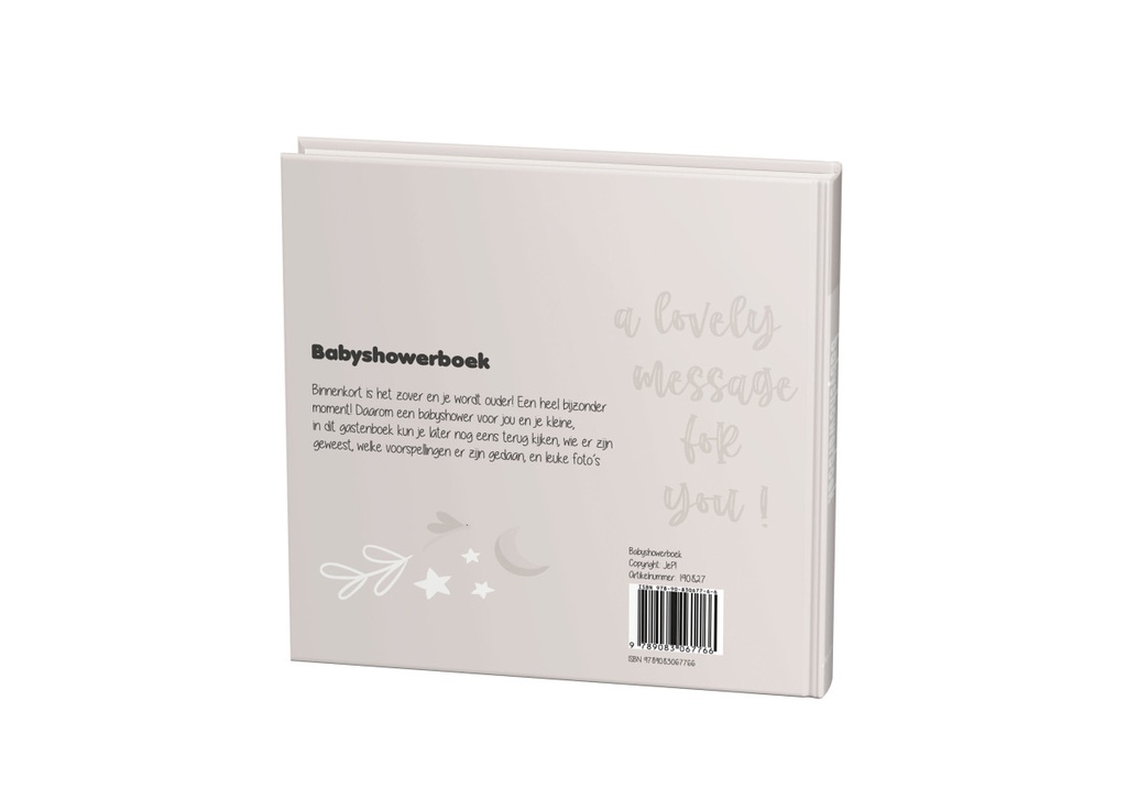 Jep Kids | Boek Babyshower Zand