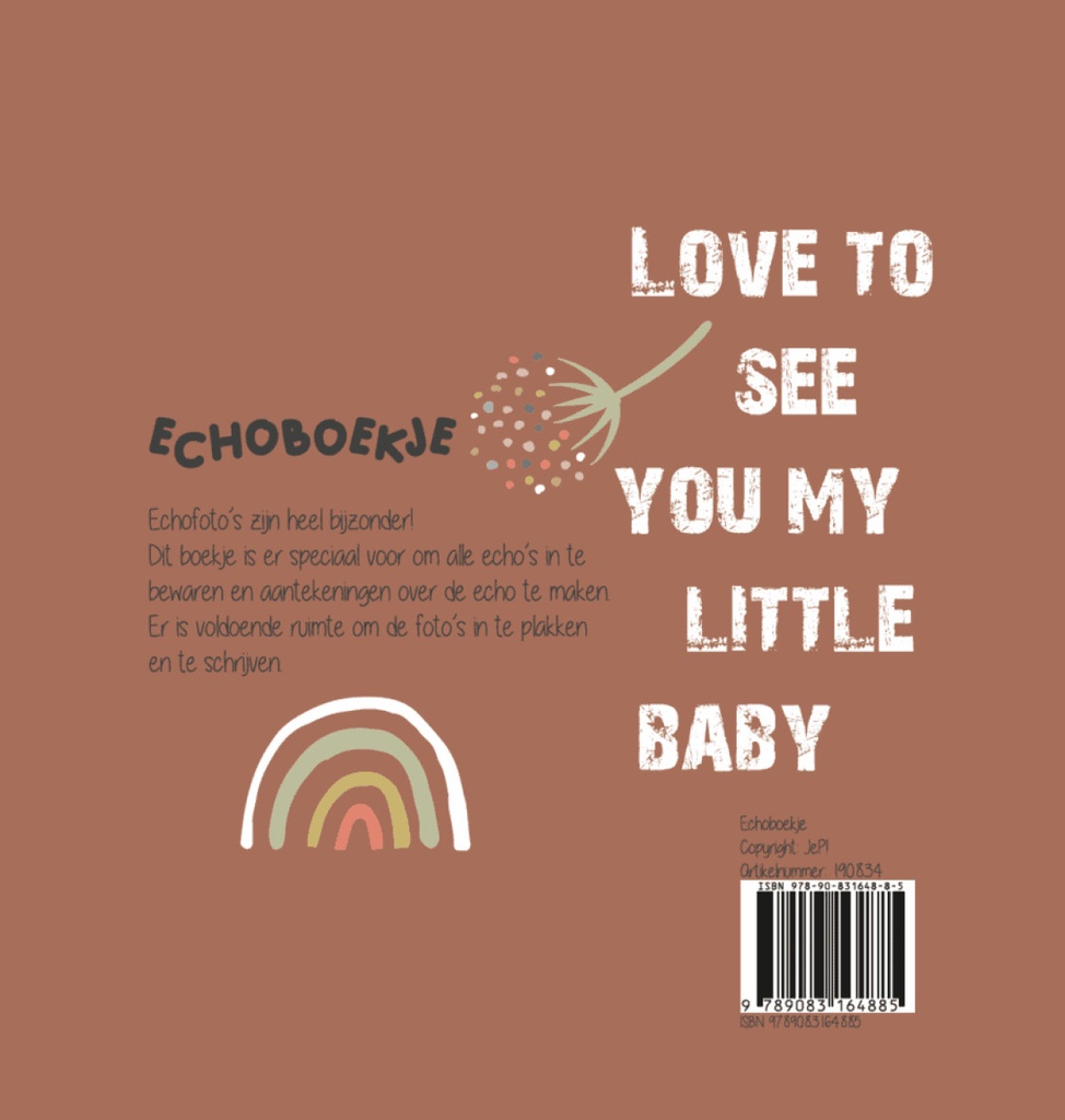 Jep Kids | Boek Echoboekje Kastanje