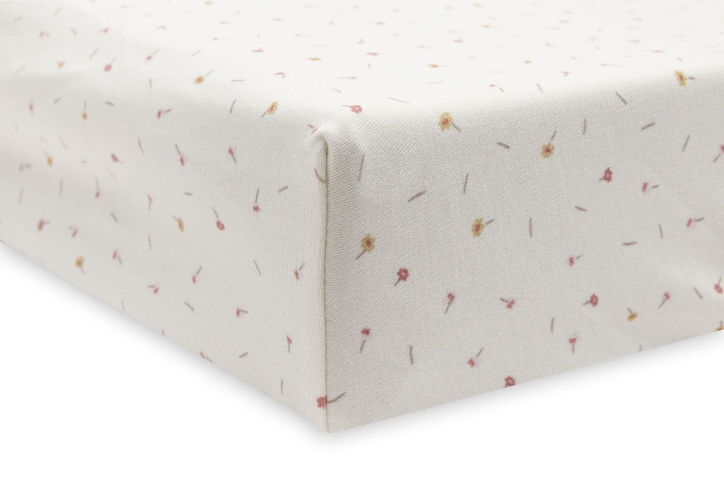 Jollein | Waskussenhoes Pretty Picnic Flower Drops 50x70cm