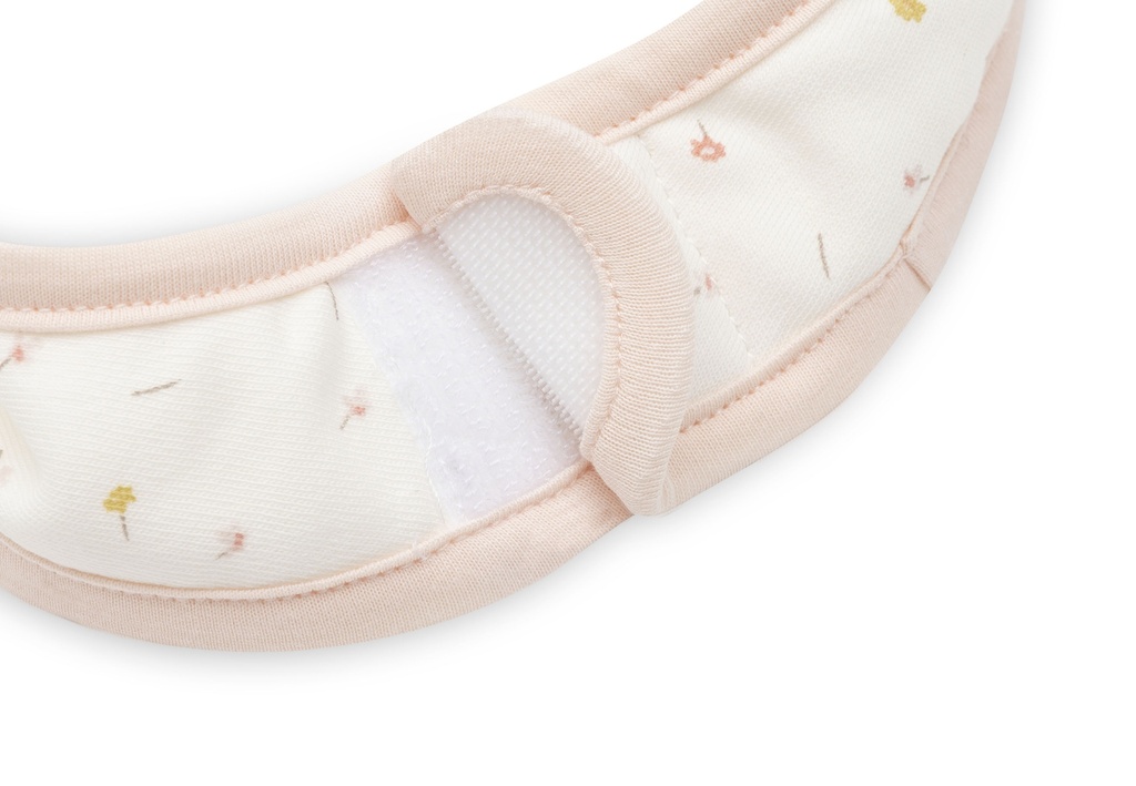 Jollein | Slabbetje Pretty Picnic Jersey Waterproof Velcro Sluiting 5-pack