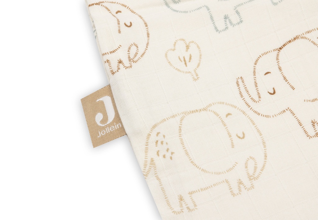 Jollein | Slaapzak Elephant Tales Hydrofiel 70cm