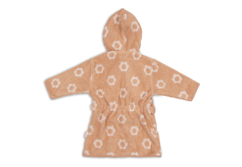 Jollein | Badjas Jacquard Flower Badstof 1-2Y