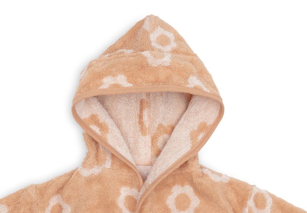Jollein | Badjas Jacquard Flower Badstof 1-2Y