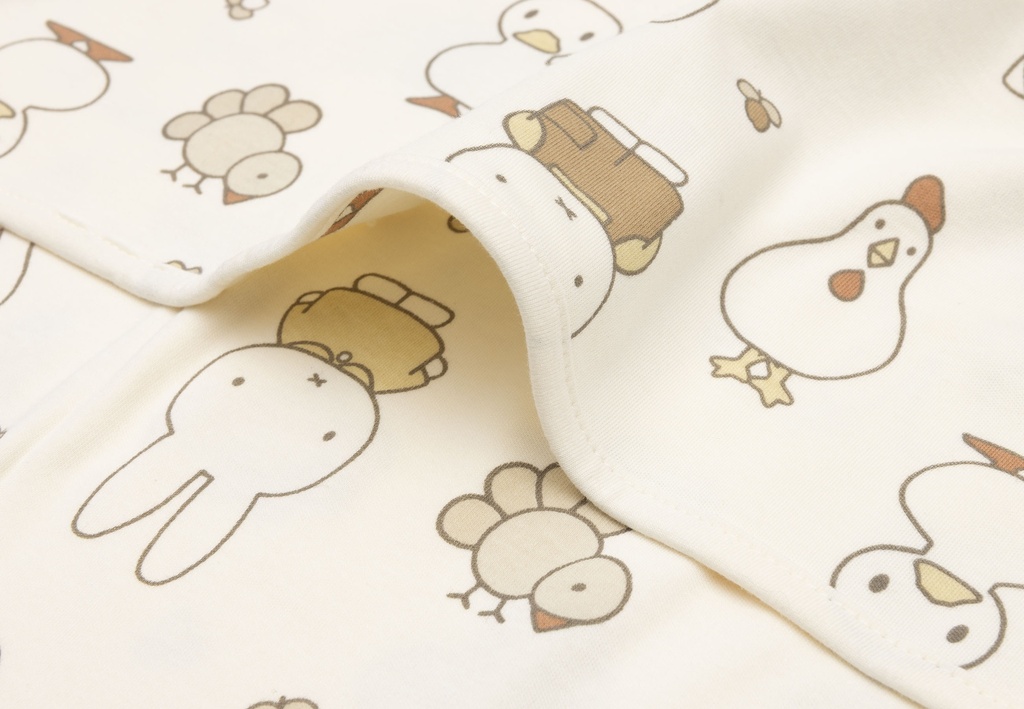 Jollein | Deken Miffy Family Farm Jersey 75x100cm