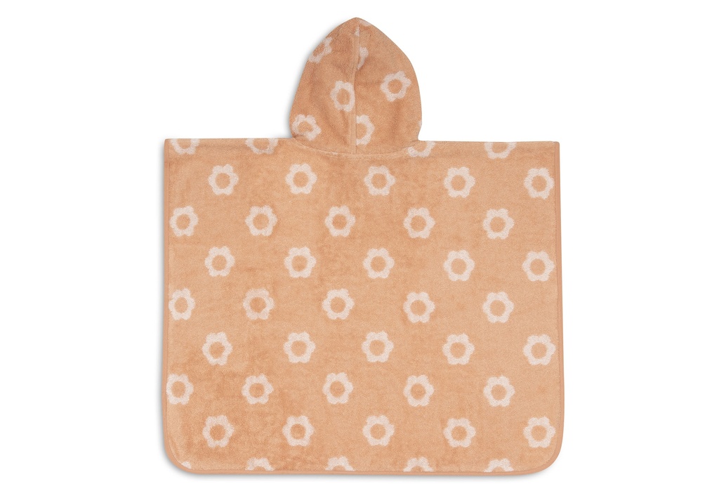 Jollein | Poncho Flower Reversible Badstof Jacquard