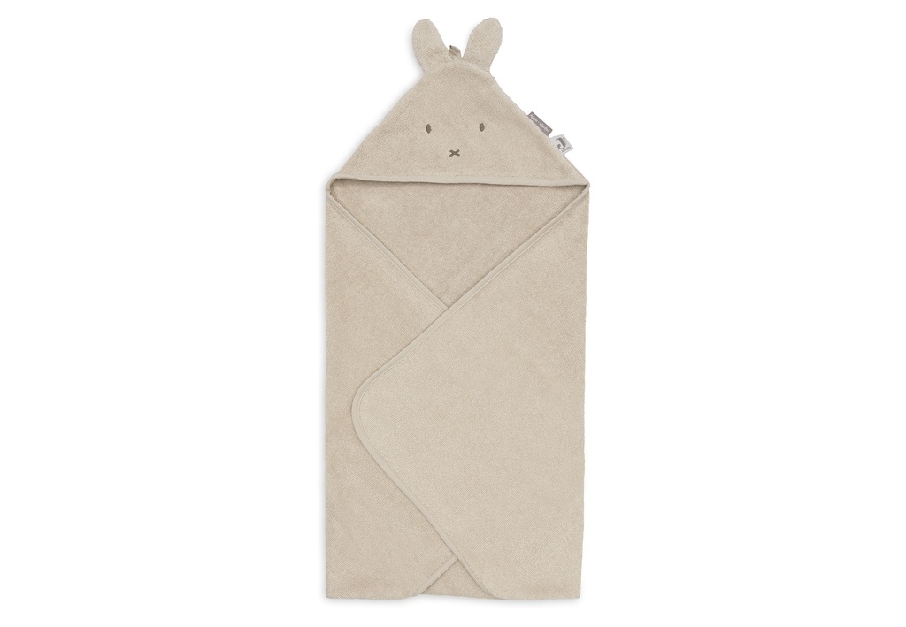 Jollein | Badcape Miffy Warm Sand Badstof 75x75cm 