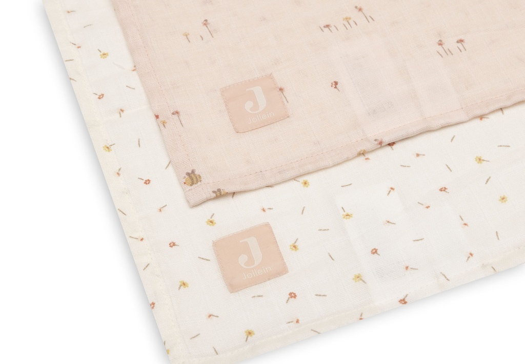 Jollein | Tetra Doek Pretty Picnic 115x115cm 2-pack