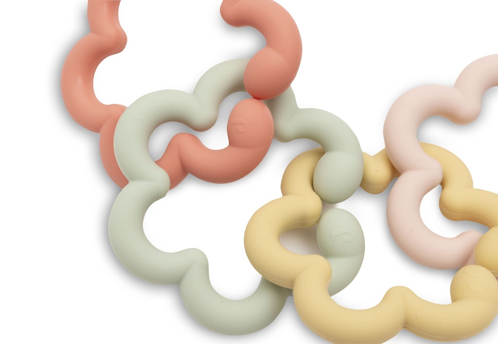 Jollein | Educatief Speelgoed Flowers Siliconen Ringen