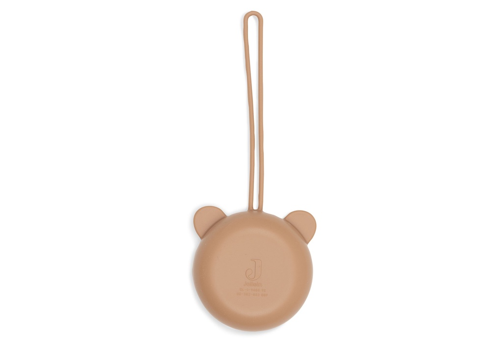 Jollein | Fopspeenhouder Light Terra Ø7cm 