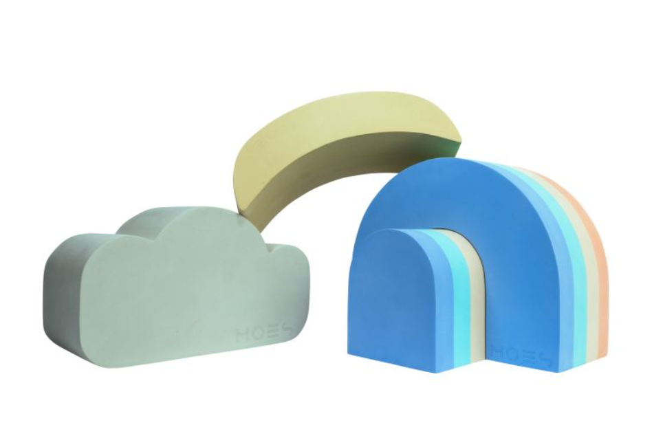  Moes Play | Educatief speelgoed Nature Walk Cloud Jet Stream grey