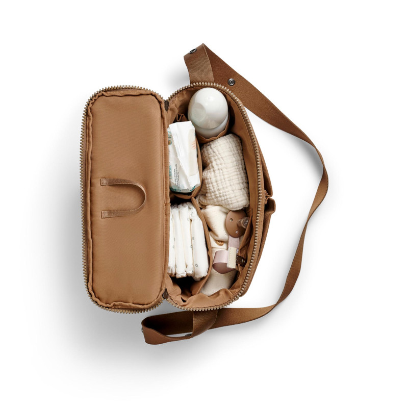 Elodie | Organiser Half Moon Caramel Brown 