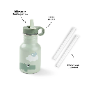 Done By Deer | Drinkfles Playground Green Metaal Groen 350ml