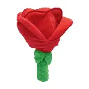 Flipetz | Pluche Knuffel I Love You Heart/Flower Poppy Red