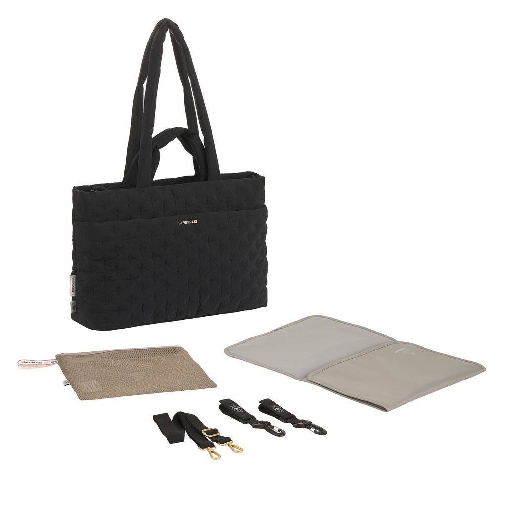 Laessig | Verzorgingstas Liva Quilted Black