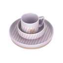 Laessig | Eetset Tiny Team Cat Dish Set Porcelain/Silicone