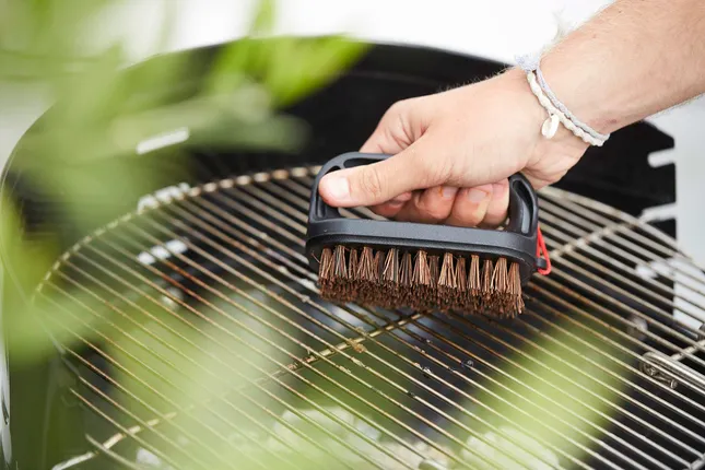 Barbecook | Barbecueborstel  Olivia Premium Brush Palmyra Haren met Ergonomisch Handvat