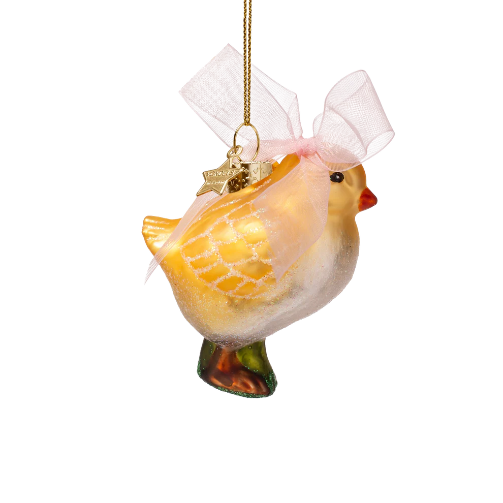 Vondels | Hangfiguur Fashion Chicks Easter Glas H6cm 3-pack