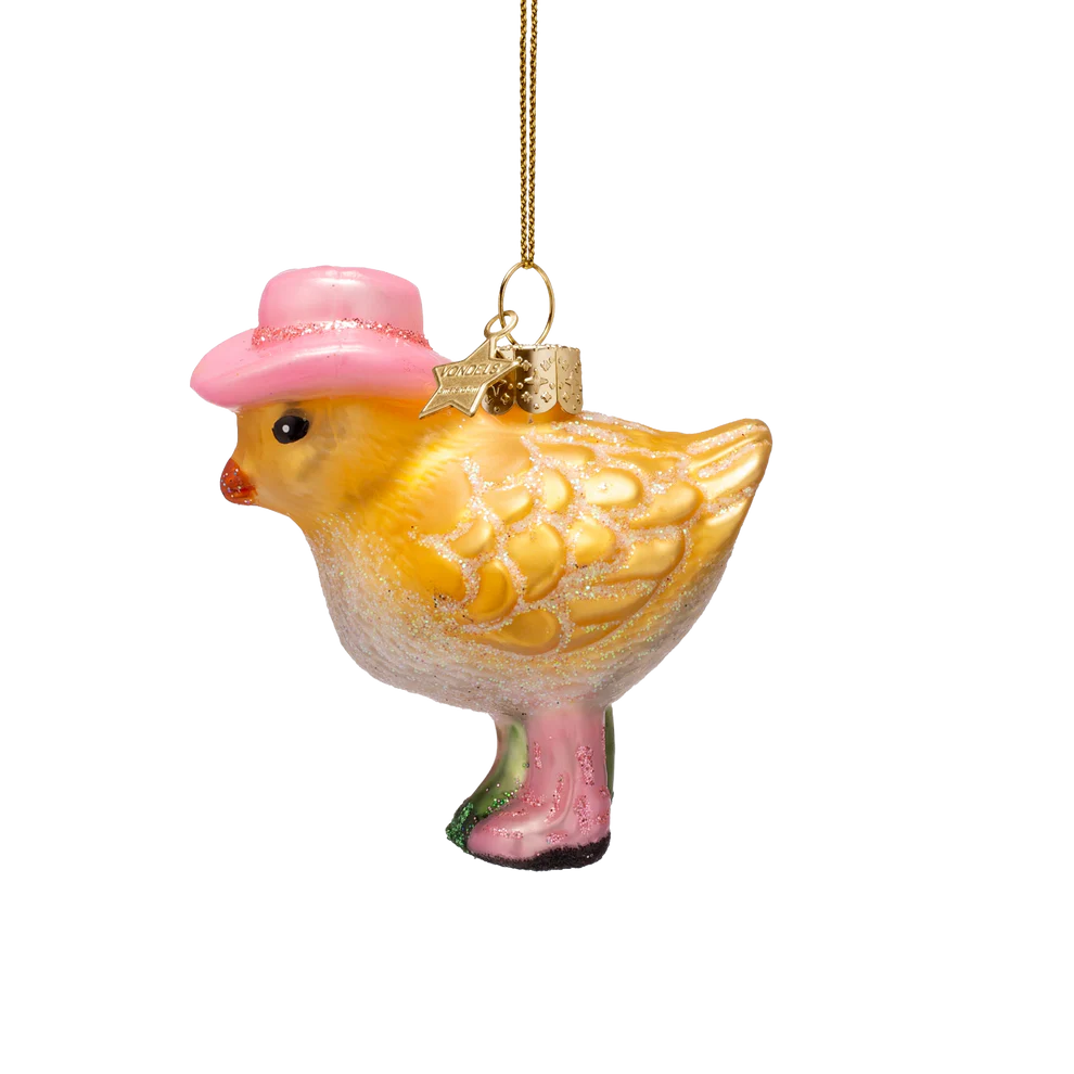 Vondels | Hangfiguur Fashion Chicks Easter Glas H6cm 3-pack