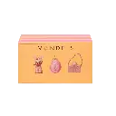 Vondels | Hangfiguur Bunny Makeover Easter Glas H7,7cm 3-pack