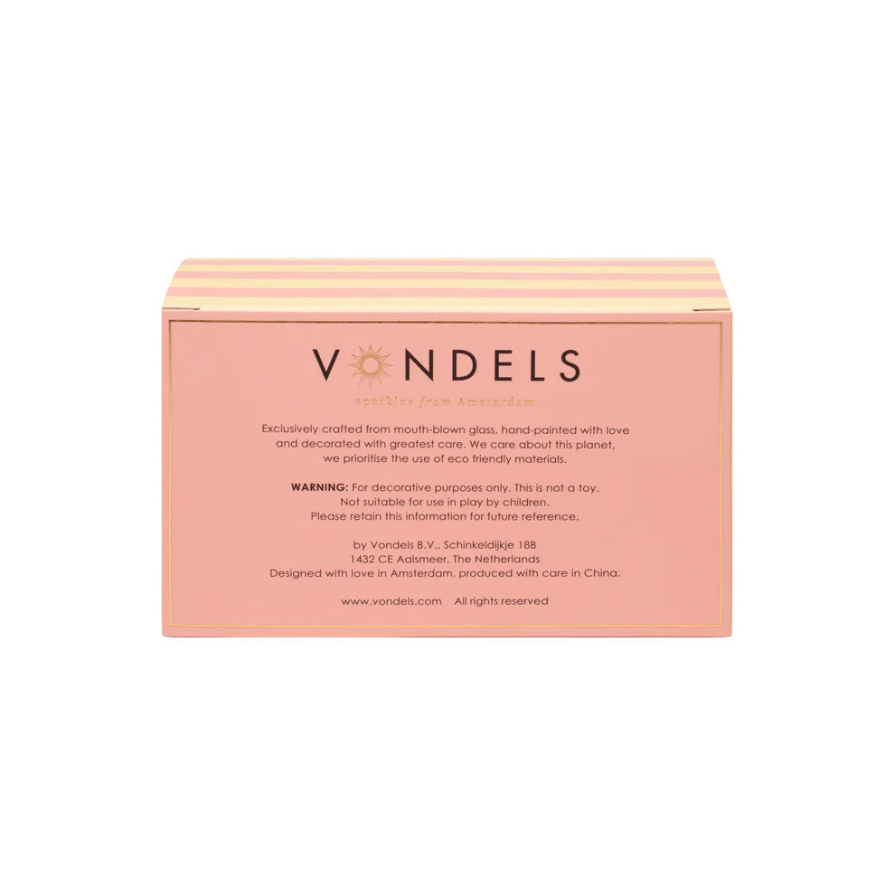 Vondels | Hangfiguur Chicks Easter Glas H6cm 3-pack