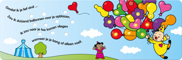 Bumba | Boek "Omdat ik je lief vind..." met Lichtjes