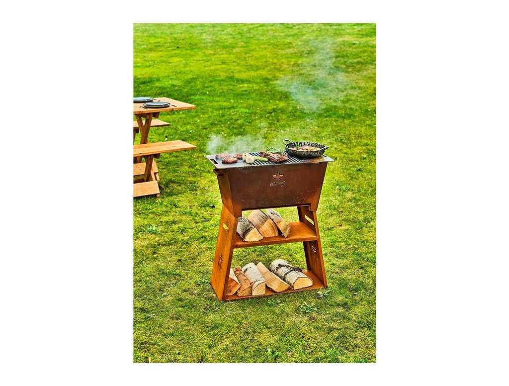White Fire | Onderstel vr Urban Barbecue Corten