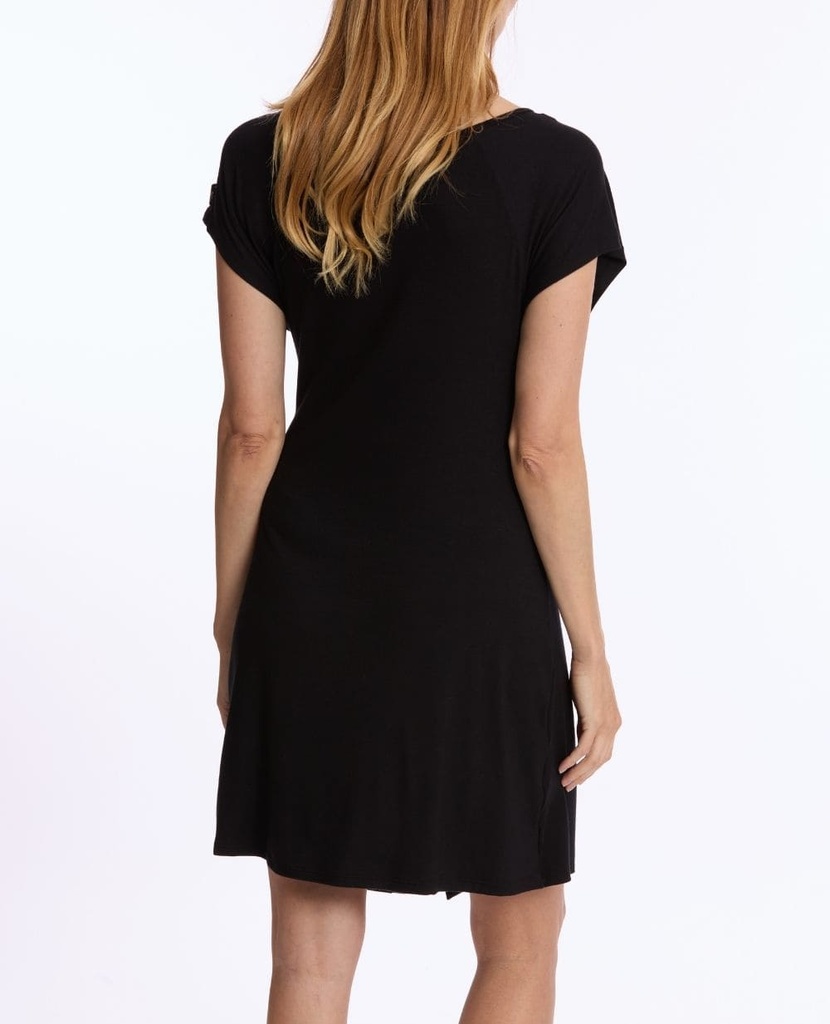 Cache Coeur | Nachtjurk Nursing Louna Black 