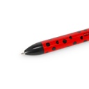 Legami | Balpen Click&Clack Ladybug Twee Kleurig Rood/Zwart