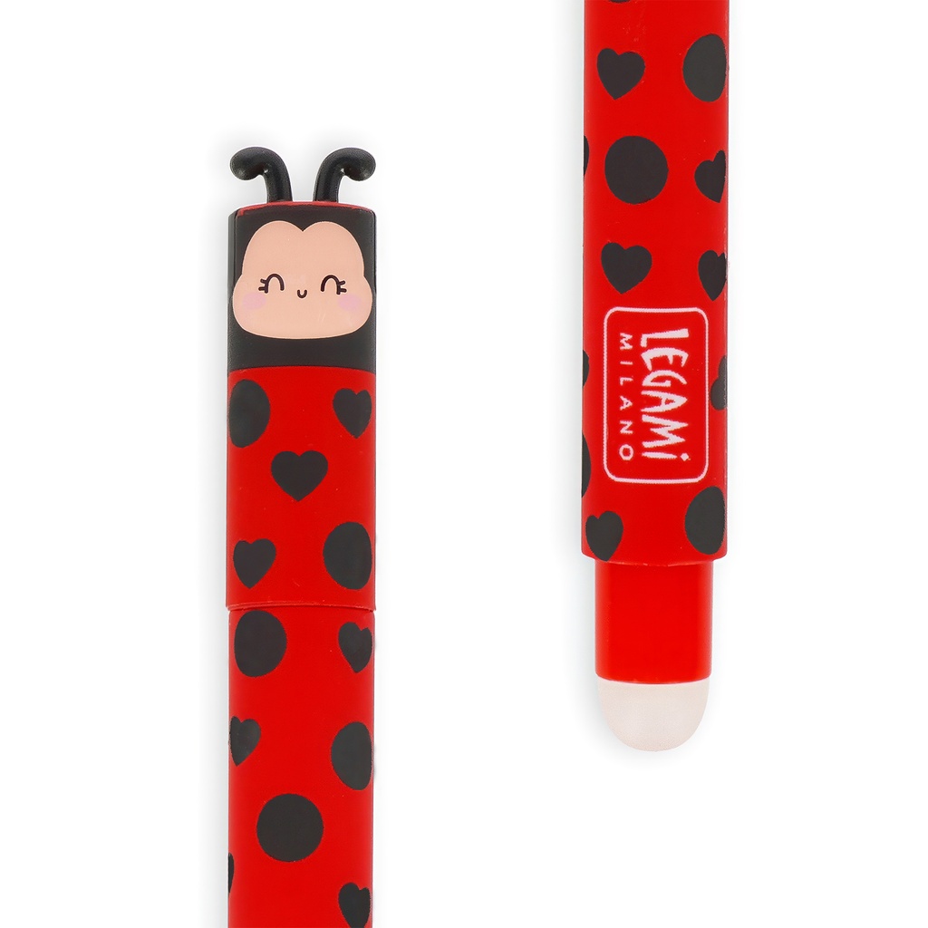 Legami | Uitwisbare Pen "Get Lucky" Ladybug 