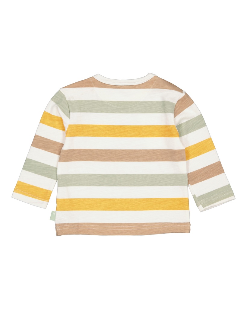 Bess | T-shirt Boys Pocket Stripe Longsleeve Teal