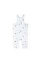 Petite Maison x Nono | Salopette Girls Silas Blue Whale