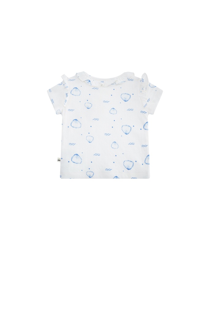 Petite Maison x Nono | T-shirt Girls Kayak Blue Shell