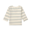 Laessig | T-Shirt Longsleeve Striped Granite Green
