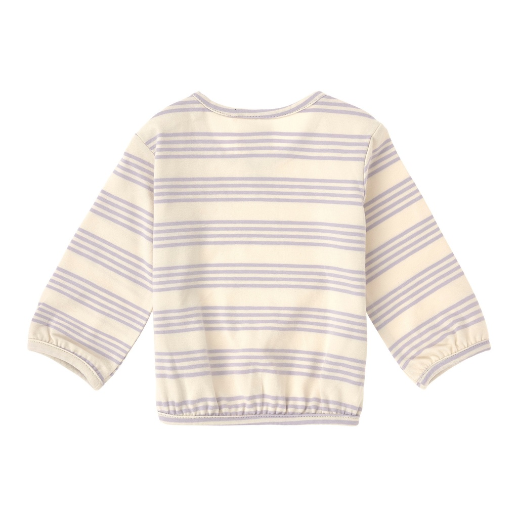 Laessig | T-Shirt Longsleeve Striped Pastel Lilac
