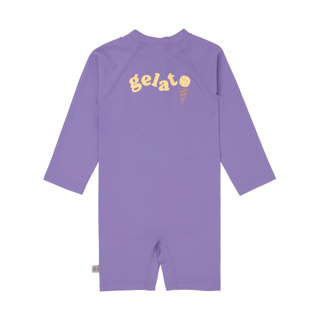 Laessig | Zwempak Sunsuit Longsleeve Ice Cream Purple