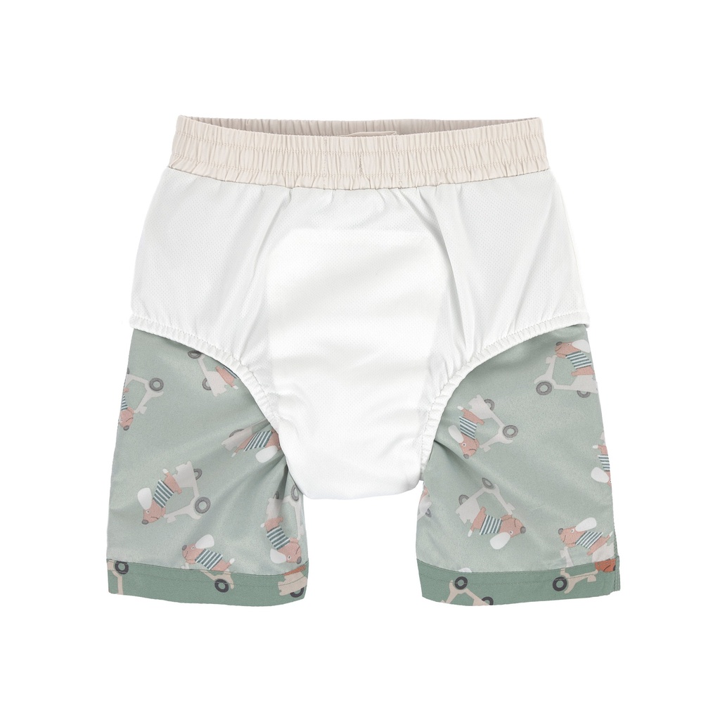 Laessig | Zwemshort Scooter/Dog Green