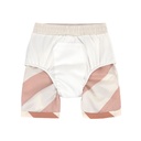 Laessig | Zwemshort Stripes Clay/Sea Salt